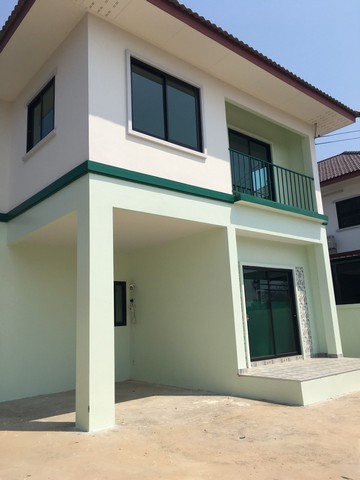 ขายบ้านเดี่ยว สองชั้น เนื้อที่ 50 ตรว. บ้านใหม่ มือหนึ่ง ต.หนองบัว อ.บ้านโพธิ์ จ.ฉะเชิงเทรา