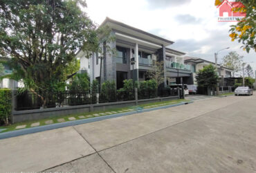 ให้เช่าบ้านหรู 2ชั้นเนื้อที่ 107ตร.ว พื้นที่ 375ตร.ม (พร้อมสระว่ายน้ำ) 5ห้องนอน 7ห้องน้ำ ถนนพัฒนาการ-อ่อนนุช ตัดใหม่ ราคาเช่า 250,000 บ/ด