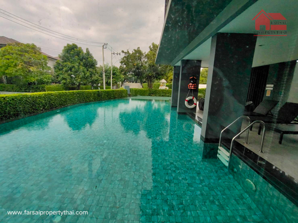 ให้เช่าบ้านหรู 2ชั้นเนื้อที่ 107ตร.ว พื้นที่ 375ตร.ม (พร้อมสระว่ายน้ำ) 5ห้องนอน 7ห้องน้ำ ถนนพัฒนาการ-อ่อนนุช ตัดใหม่ ราคาเช่า 250,000 บ/ด