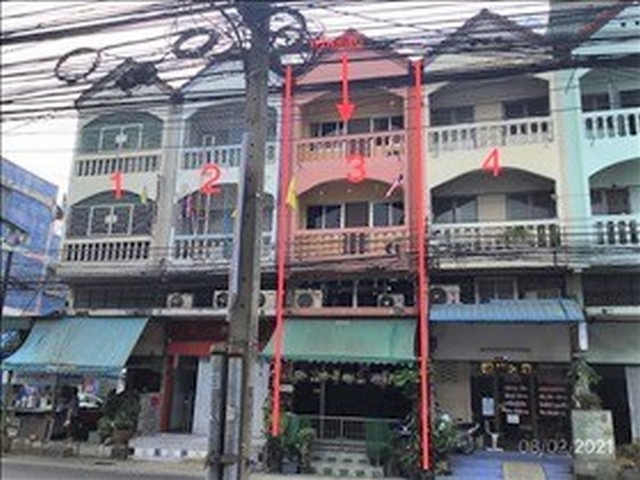 ขายอาคารพาณิชย์ ซอยสุขุมวิท 113 (วัดด่านสำโรง)  สมุทรปราการ (PKK04-06106)