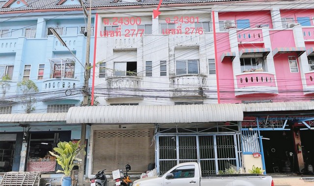 ขายอาคารพาณิชย์  หมู่บ้านเบญจวัลย์  สมุทรสาคร (PKK04-05029)