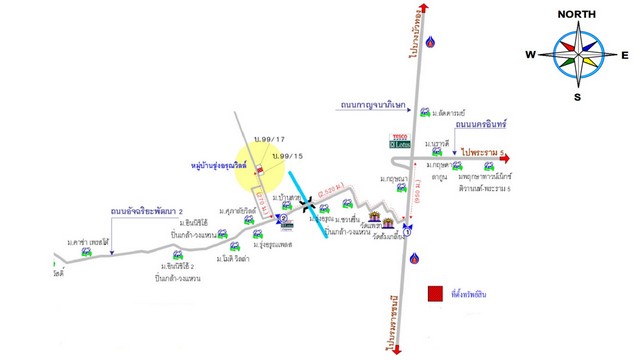 ขายบ้านเดี่ยว   หมู่บ้านรุ่งอรุณวิลล์ นนทบุรี (PKT-32047)
