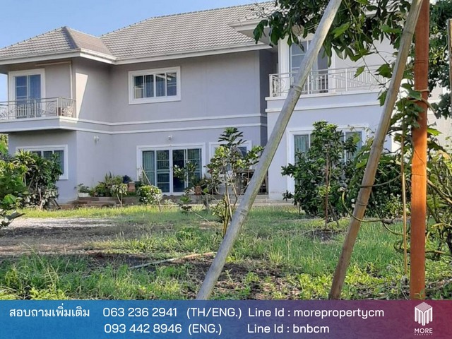 More – 147HS ขายบ้านเดี่ยว 7ห้องนอน 5 ห้องน้ำ พื้นที่ใช้สอย350 ตร.ม. ใกล้เทศบาลตำบลหนองตองหางดง