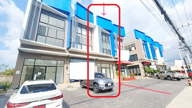 ไม่เคยอยู่ ให้เช่า Home Office หรือ อาคารพาณิชย์ 3 ชั้น หนองขาม เจ-ปาร์ค ศรีราชา อุตสาหกรรมปิ่นทอง 30 ตรว. 250 ตรม. 3น้ำ