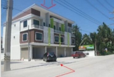 ขายอาคารพาณิชย์ 3 ชั้น 2 คูหา โครงการ บ้านเหมืองทอง  อ.เมือง ชลบุรี  PSC10926