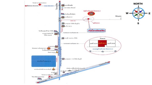 ขายบ้านเดี่ยว       หมู่บ้านภิภาพร 3 ปทุมธานี (PKT163218)