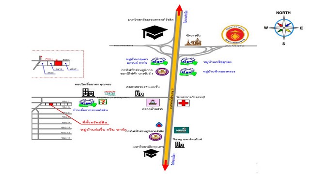 ขายบ้านเดี่ยว  หมู่บ้านร่มรื่น กรีน พาร์ค ปทุมธานี (PKT149739)