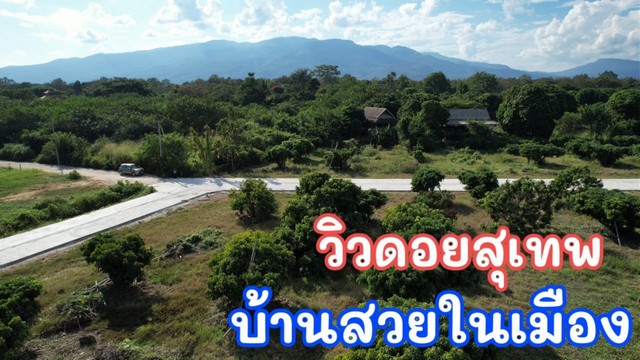 ขายที่ดินในสันผีเสื้อ ที่ดินเปล่า แบ่งล๊อก ใน อ.เมืองเชียงใหม่ ราคาถูกเจ้าของขายเอง