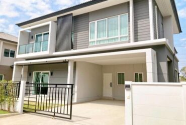 HR0002 ให้เช่าบ้านเดี่ยว หมู่บ้าน เซนโทร-พหลฯ-วิภาวดี 2 เฟอร์นิเจอร์ครบพร้อมอยู่ ใกล้ฟิวเจอร์รังสิต