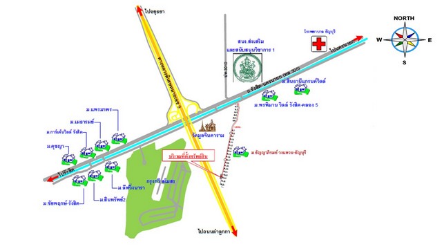 ขายบ้านเดี่ยว   หมู่บ้านธัญญา ภิรมย์ ปทุมธานี (PKT105886)