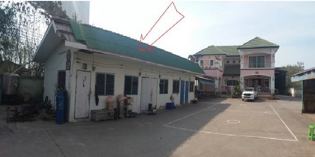 ขายบ้านและโกดัง อาคารพักอาศัยพนักงาน ติดถนนพระราม 2  สมุทรสาคร PSC06525