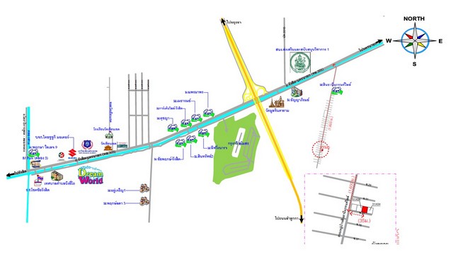 ขายบ้านเดี่ยว   หมู่บ้านสินธานี แกรนด์วิลล์ รังสิต คลอง 5 ปทุมธานี (PKT89867)