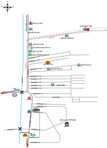 ขายบ้านเดี่ยว   หมู่บ้านพรร่มเย็น ลำลูกกา  ปทุมธานี (PKT78563, PKT80143)