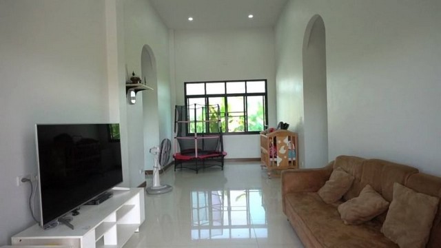 บ้านสวนเกษตรผสมผสาน  ห้วยทราย #สันกำแพง #ติดถนน 2 ด้าน #ถมดินแล้ว