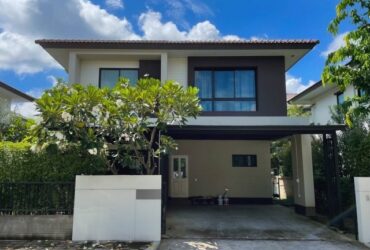 บ้านหรูพร้อมเฟอร์นิเจอร์  #โซนสันผีเสื้อ  ​#Wararom​ Ville​dge (Q House)​