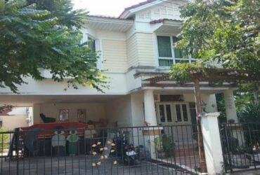 ขายบ้านเดี่ยว หมู่บ้านมณีรินทร์ เลคแอนด์พาร์ค ติวานนท์-วงแหวน ปทุมธานี (PKT67584)