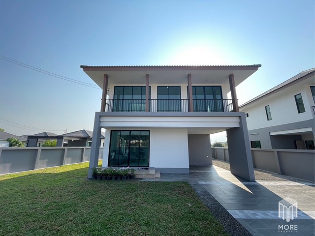 More-149HS ขายบ้านมีสนามหญ้า ใกล้สำนักงานที่ดินสันทราย เชียงใหม่
