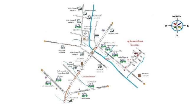 ขายทาวน์เฮ้าส์   หมู่บ้านพาร์ควิลเลจ 44 ปทุมธานี (PKT42421)
