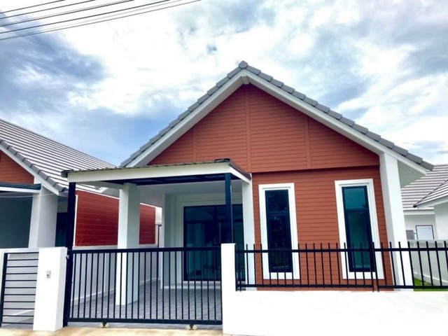 บ้านสร้างใหม่ #พร้อมเข้าอยู่ #มีเพียงหลังเดียวเท่านั้น  โซนสันทราย-แม่โจ้