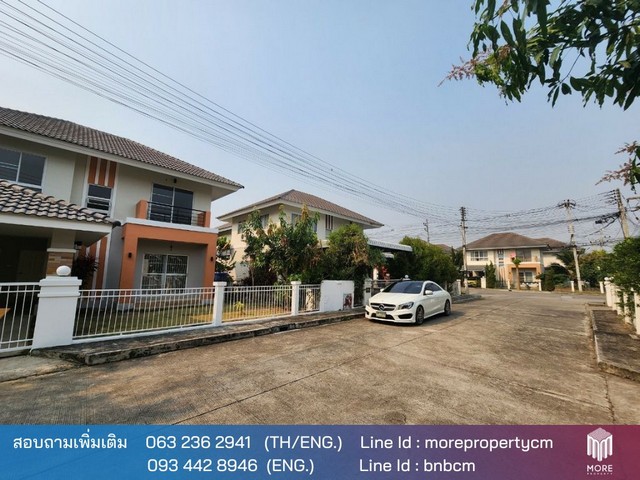 MORE-153HS ขายบ้าน 3 ห้องนอน 3 ห้องน้ำ กาญจน์กนกวิวล์ 10 ใกล้สนามบิน หางดง เชียงใหม่