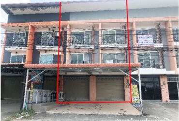ขายอาคารพาณิชย์ 3 ชั้น 2 คูหา โครงการ นพรัตน์โฮม บ้านค่าย ระยอง PSC10610