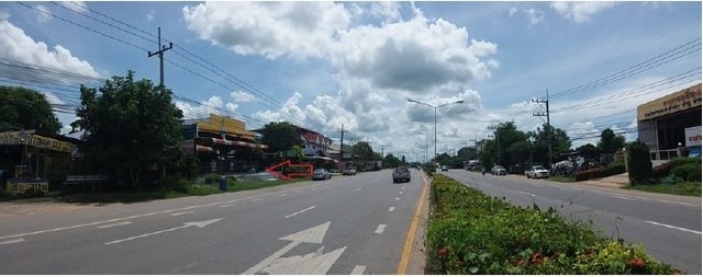 ขายบ้านพักอาศัยชั้นเดียว อาคารร้านอาหาร และสำนักงานชั้นเดียว ติดถนน เมืองกาฬสินธุ์ PSC09878