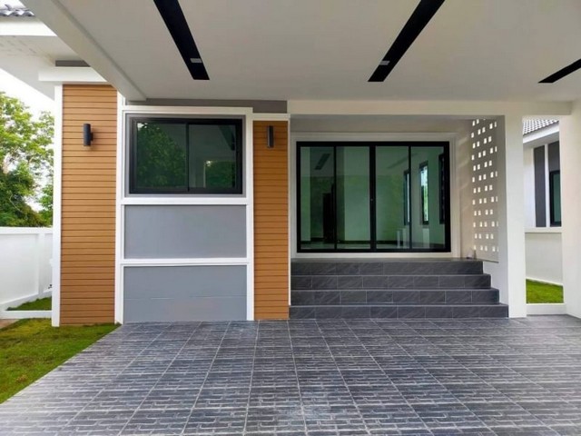 บ้านสไตล์โมเดิร์น #ติดถนนคอนกรีต​  โซนสันทราย​ ใกล้​ม.แม่โจ้​ จองก่อนน มีสิทธิ์ก่อน พร้อมรับของแถมมากมาย