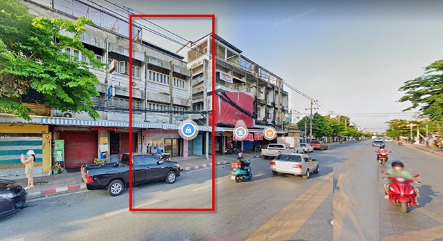 องค์พระปฐมเจดีย์ ถูกที่สุดใน 3โลก ใกล้ตลาด แหล่งค้าขายทำเลดี  ให้เช่า อาคารพาณิชย์หัวมุม 2.5 คูหา 3.5 ชั้น 32 ตรว. 320 ตรม. มีดาดฟ้า
