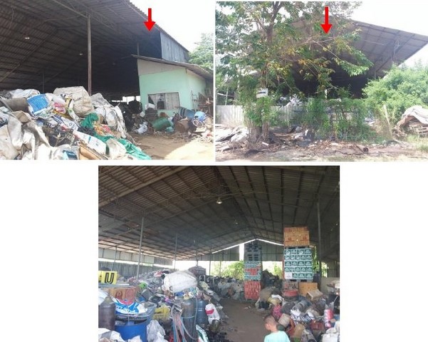 ขายบ้านพร้อมโกดังรับซื้อของเก่า มีที่พักคนงาน เมืองนครปฐม PSC09094