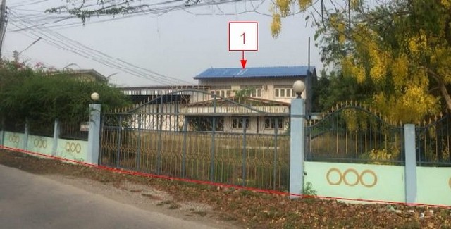 ขายอาคารพักอาศัย และโกดังเก็บสินค้า เดิมบางนางบวช, สุพรรณบุรี  PSC08989