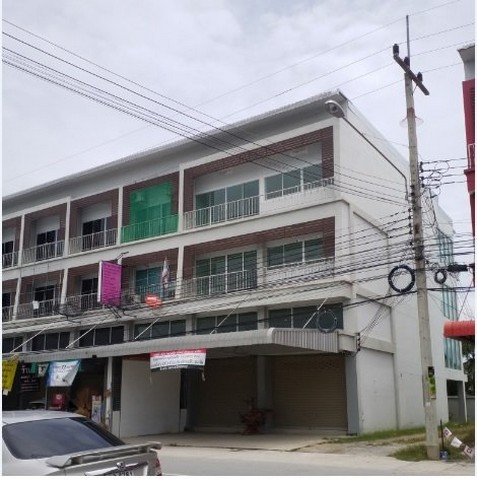 ขายอาคารพาณิชย์ 3 ชั้น 2 คูหา  ใกล้วัดสะแก้ว บ้านฉาง ระยอง  PSC10510