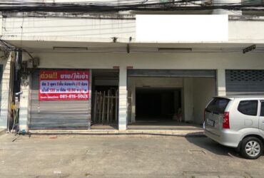 ให้เช่าทั้งตึก 3 คูหา 5 ชั้น ซอยรามคำแหง 42 เนื้อที่ 135 ตรว. ใกล้เดอะมอลล์ บางกะปิ