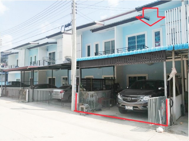 ขายทาวน์โฮม 2 ชั้น โครงการ บ้านฟ้าใส(เฟสพิเศษ) ปลวกแดง ระยอง  PSC10838