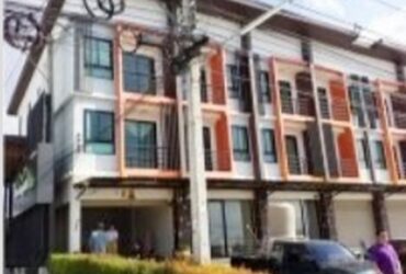 ขายอาคารพาณิชย์ 3 ชั้น โครงการ เดอะมอนิ่งไซด์วิลล์ ปลวกแดง ระยอง PSC10673