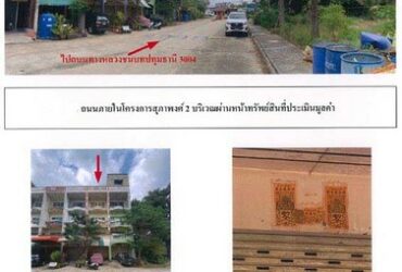 ขายอาคารพาณิชย์        ลำลูกกา  ปทุมธานี  (PKT81508)
