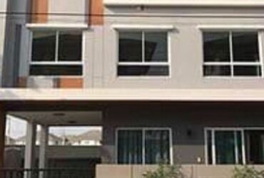 HS0008 ขายบ้านเดี่ยว 3 ชั้น พร้อมเข้าอยู่ โครงการหรู หมู่บ้าน คาซ่า พรีเมี่ยม พระราม 2