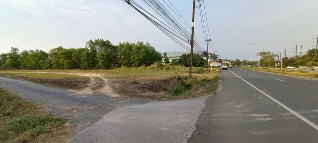 ขายที่ดินถมแล้ว 7ไร่  ติดถนน จันทบุรี -สระแก้ว จังหวัด จันทบุรี