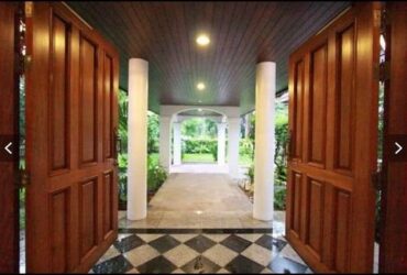 [H346]บ้านว่างให้เช่า บ้านเดี่ยว หลังใหญ่ หมู่บ้านเลคไซด์ วิลล่า 2 บางนา-ตราด กม. 7.5 ใกล้เมกะ บางนา