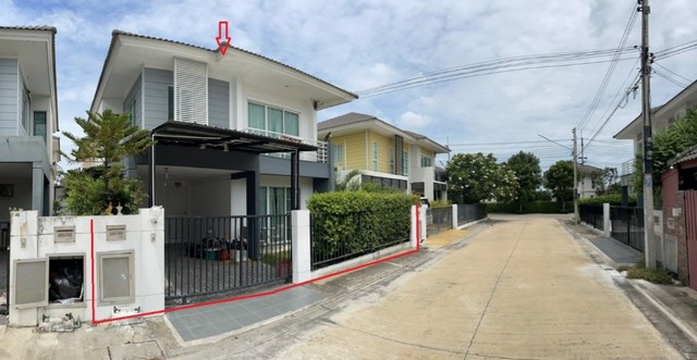 บ้านแฝด 2 ชั้น โครงการบ้านพฤกษานารา อายุธยา ถ.โรจนะ PSC11362