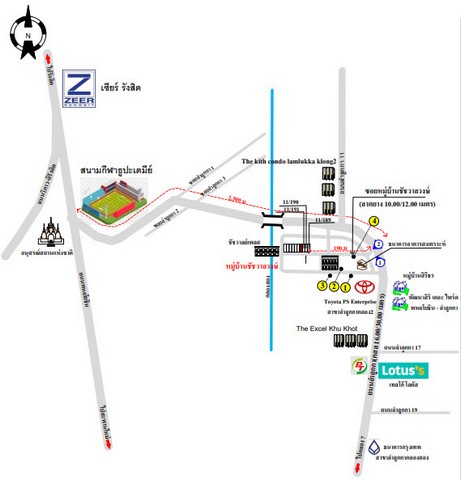 ขายอาคารพาณิชย์        โครงการชัชวาลย์วงษ์ ปทุมธานี ( PKT74825)
