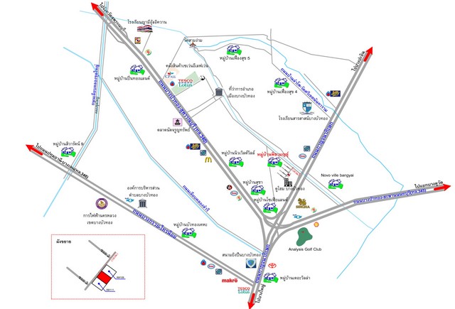 ขายบ้านเดี่ยว   โครงการ บ้านพิชามญชุ์ 3 นนทบุรี (PKT145512)