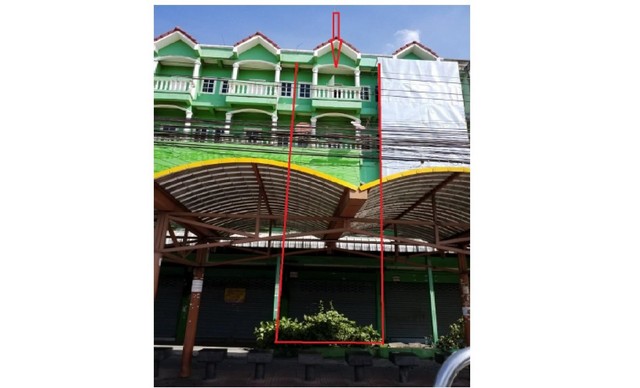 ขายอาคารพาณิชย์ 4 ชั้น  ย่านสามพราน-นครปฐม PSC10620