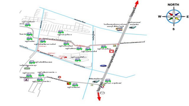 ขายบ้านเดี่ยว  โครงการเดอะลิฟวิ่ง 3 นนทบุรี (PKT173456)