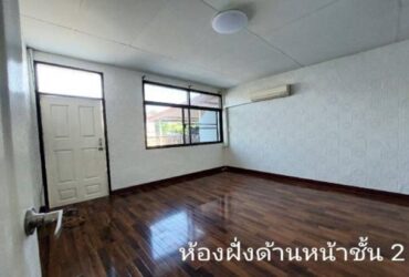 ให้เช่าทาวเฮ้าส์ ซอยแจ้งวัฒนะ2-14 2ชั้น 2นอน ไอทีสแคว์ หลักสี่  1น้ำ 1รับแขก 2แอร์ 1จอดรถ 16ตรว. 140ตรม. โลตัส(  2.3 กม.)