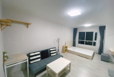 เช่าห้องสตูดิโอพร้อมอยู่ แอสปายสาทร-ตากสิน(บริดโซน) ราคา8500 บาท/เดือน