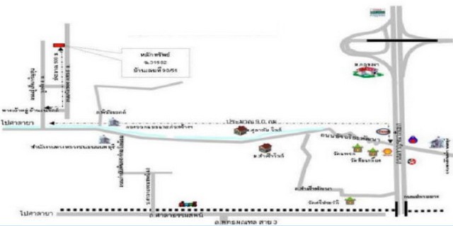 ขายทาวน์เฮ้าส์   หมู่บ้านธนจิตต์ นนทบุรี (PKT31582)
