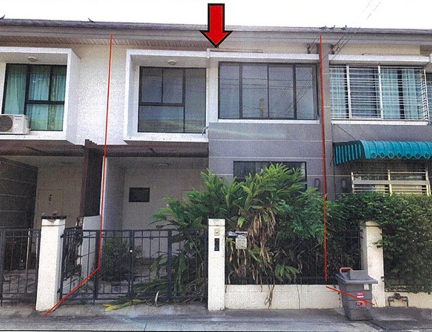 ขายทาวน์เฮ้าส์   หมู่บ้านเดอะ วิลล่า บางบัวทอง นนทบุรี (PKT167901)