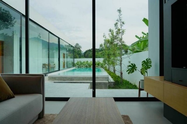 พูลวิลล่าตากอากาศวิวภูเขา 180 องศา  Pool​ Villa​ for​ sale​ located​ Maung​ District