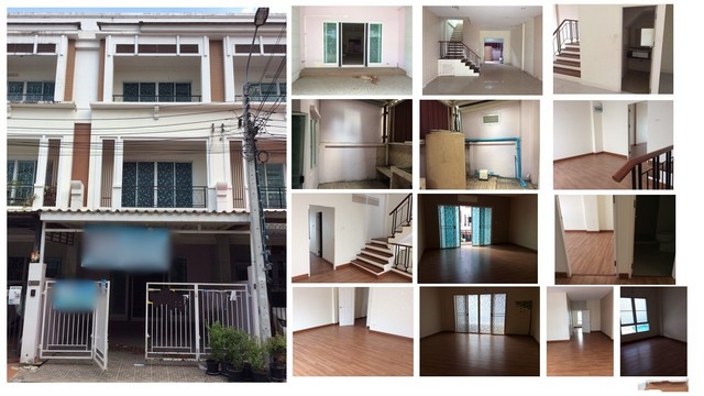 ขายทาวน์เฮ้าส์  หมู่บ้าน วิชั่น สมาร์ทซิตี้ นนทบุรี ( PKT242081)