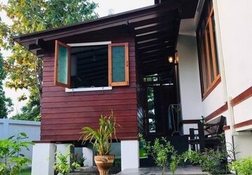 申請了一層，玩關卡#Hangdong zone #San Phak Wan，準備佈置花園。離清邁市區不遠